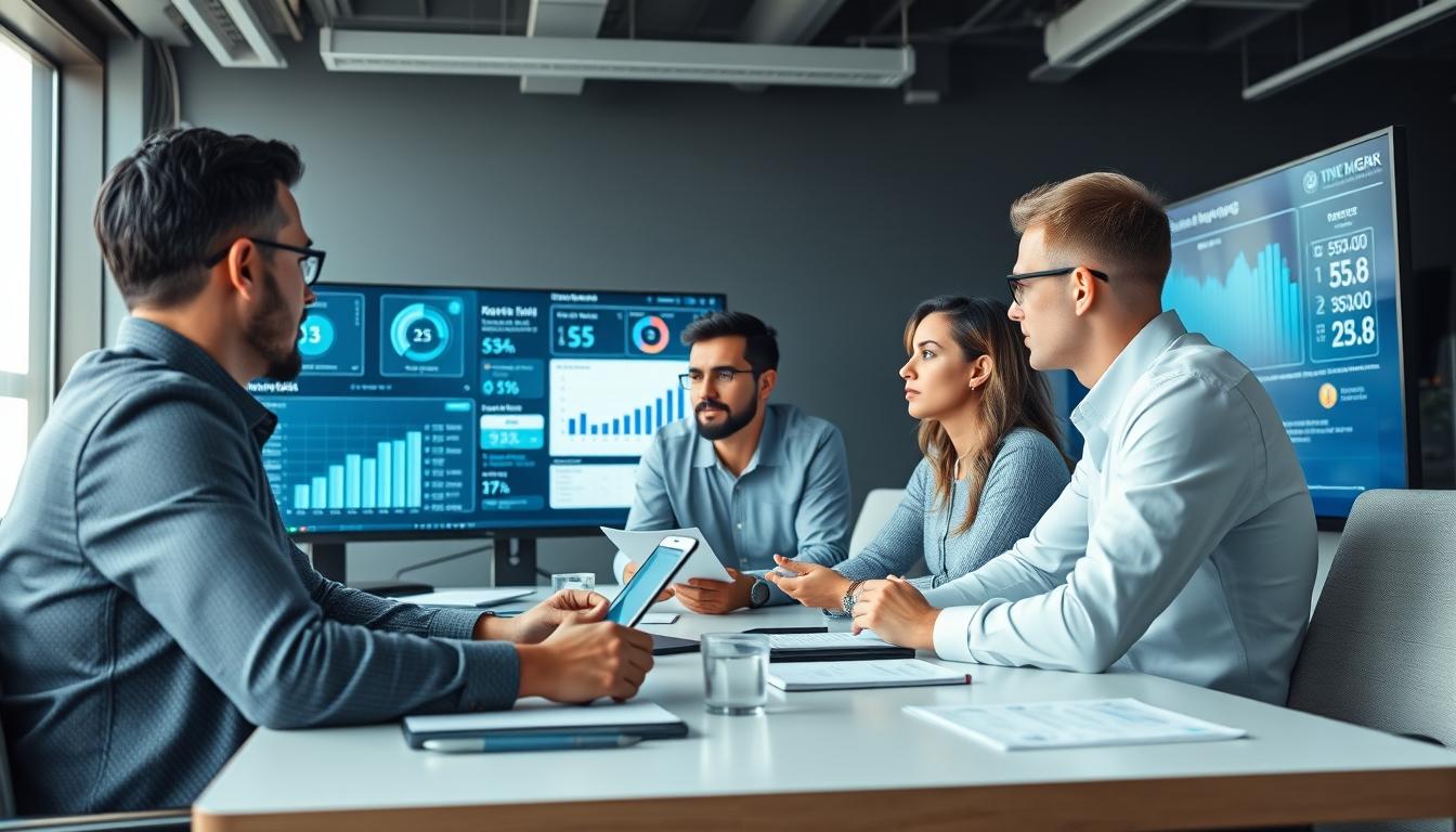 Business software planning session